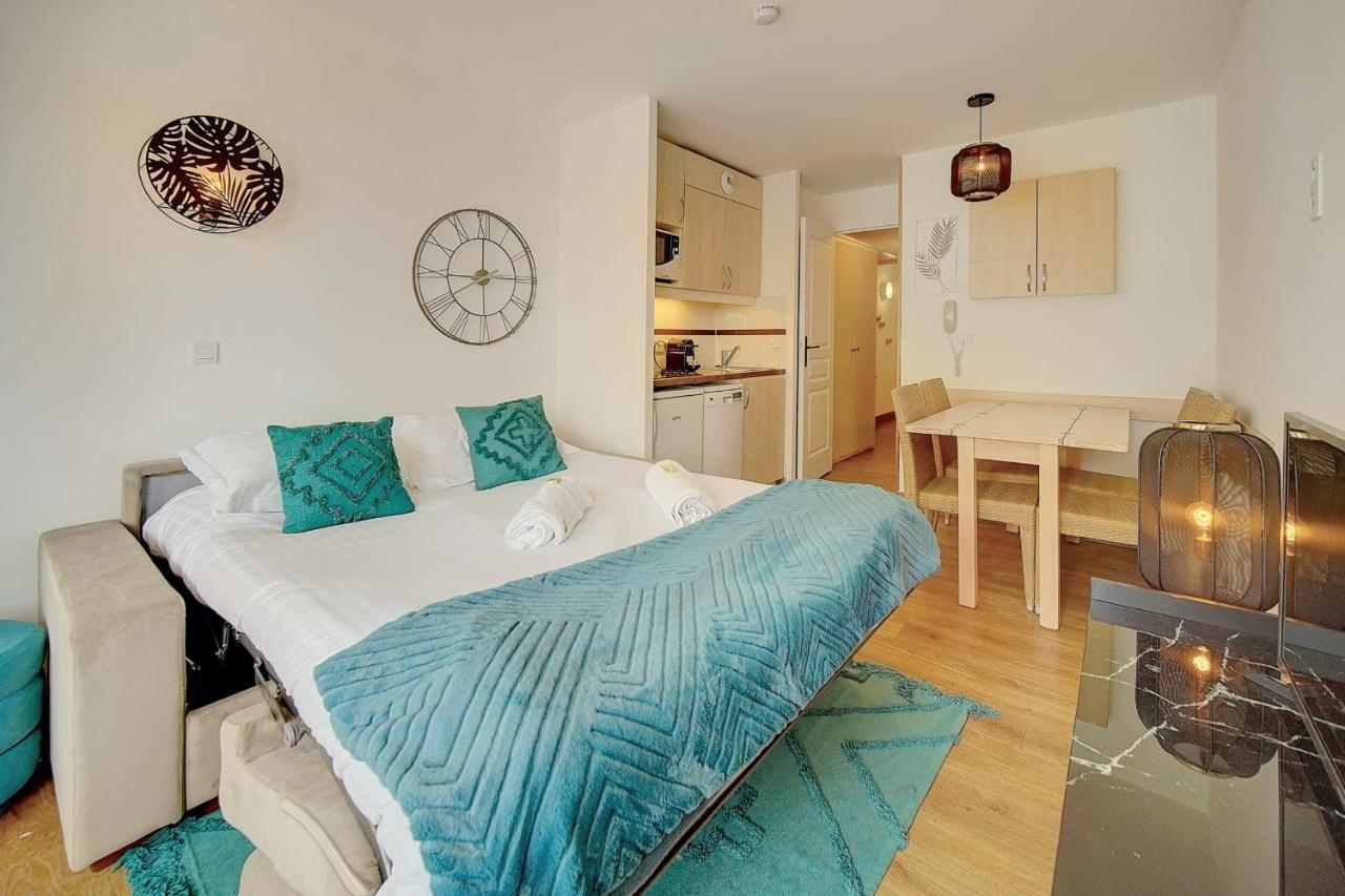 Immogroom - 2 Rooms - Renovated - Pool - Air Conditioning - Parking - Wifi Канны Экстерьер фото